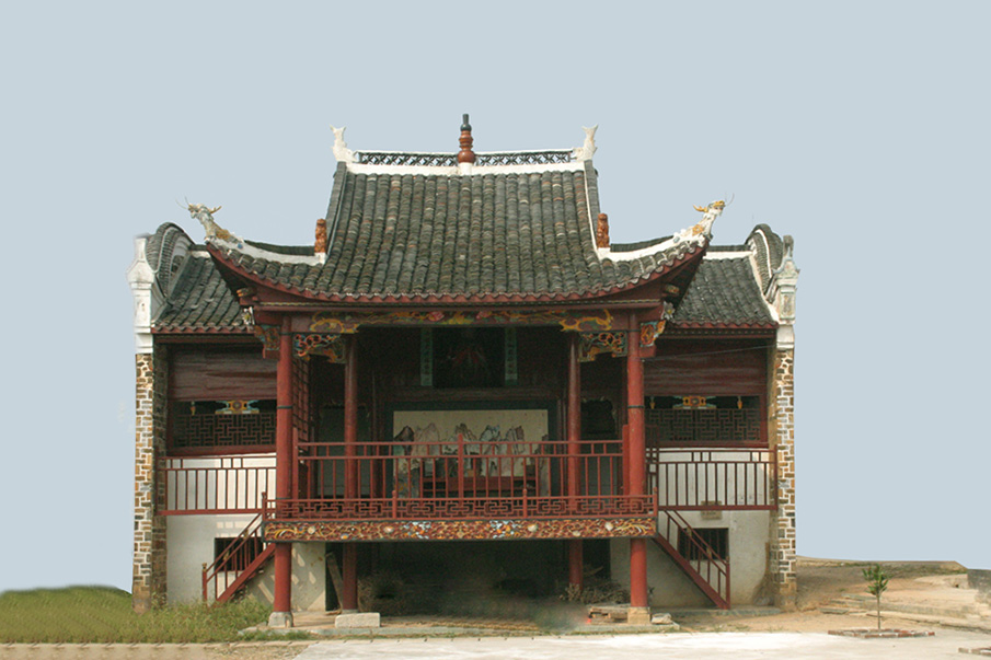 罗荣桓青少年时期在家乡开展农民运动，进行演讲的地方。图片來源：罗荣桓故居管理处